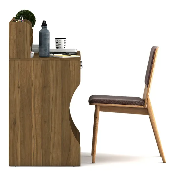 Study Table  02mw -natural Teak