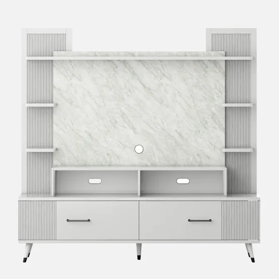 Tv Unit Alpine - High Gloss White