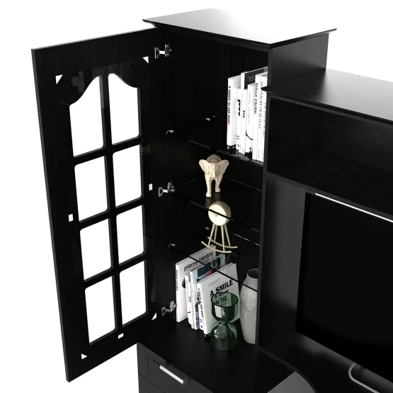 Tv Unit Mandrin - Natural Wenge