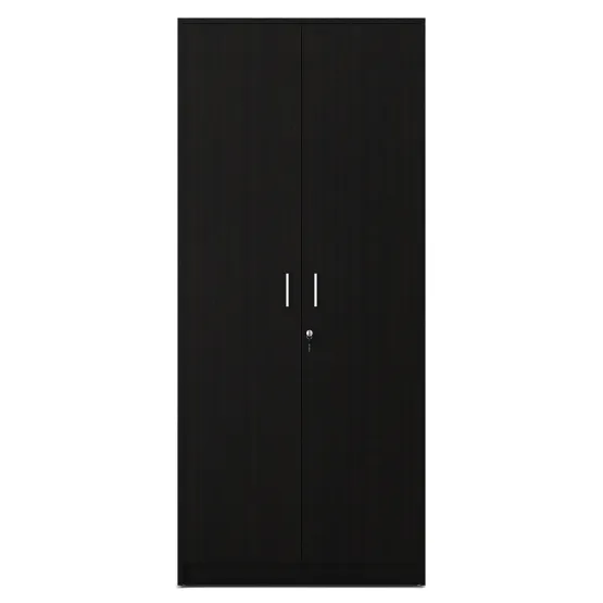 Value V2 2 Door Wardrobe - Natural Wenge Woodpore
