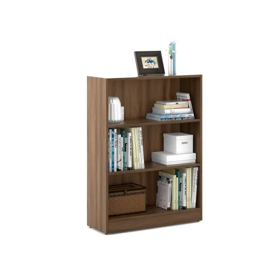 William Bookcase Small - Walnut Bronze Woodpore