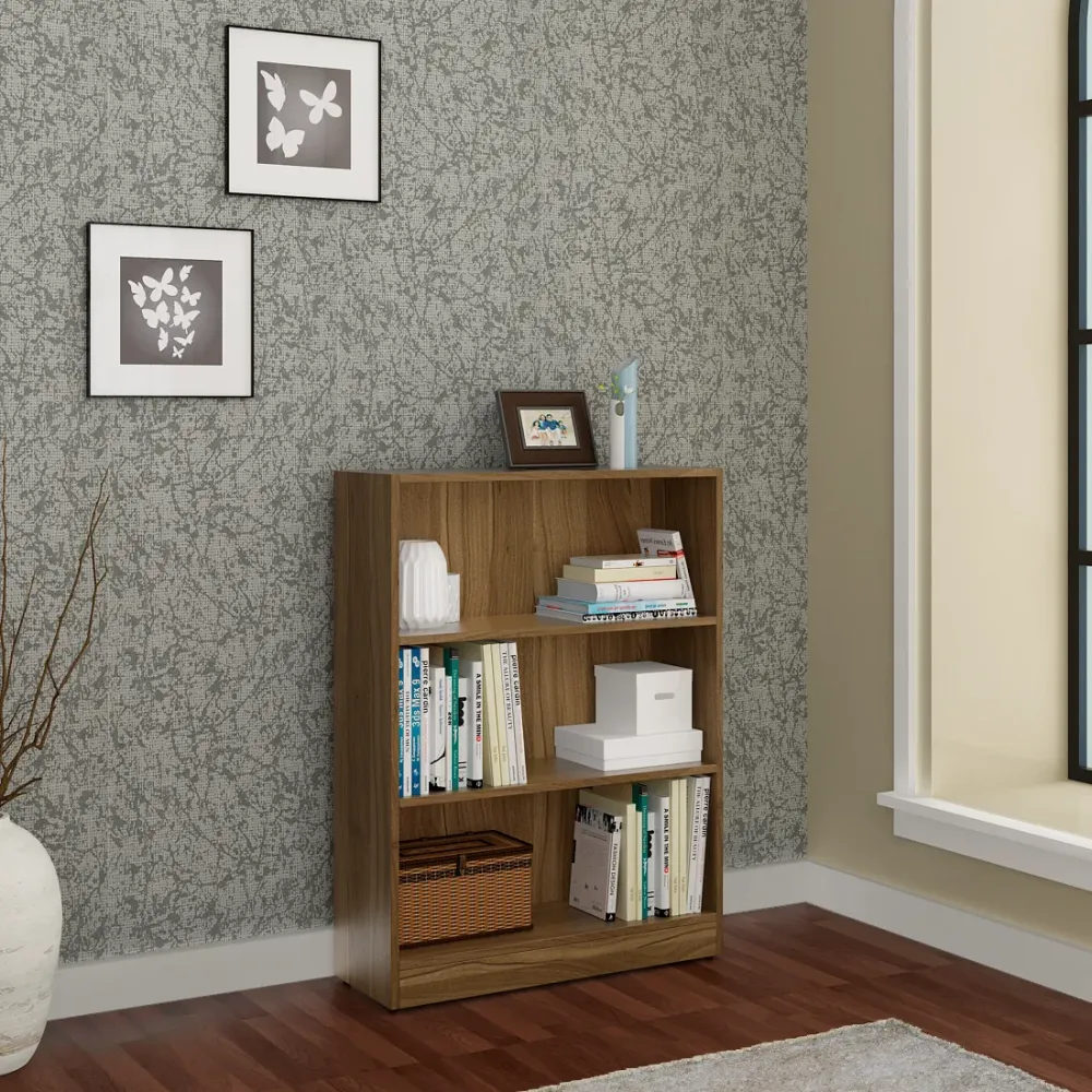William Bookcase Small - Natural Teak