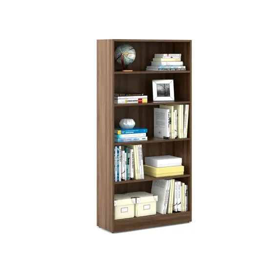 William Bookcase Large - Walnut Bronze Woodpore