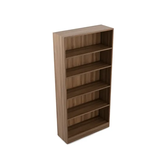 William Bookcase Large - Walnut Bronze Woodpore