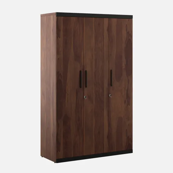 Woodland 3 Door Wardrobe - Sheesham